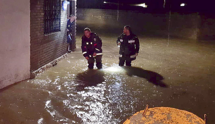 Fotos: Inundaciones en Villarramiel por las fuertes lluvias