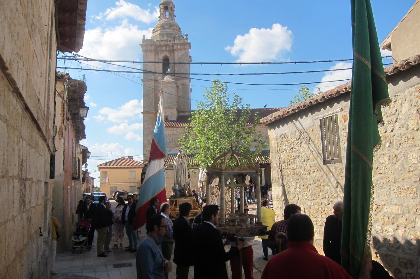 Fotos: Rogativa ante la Virgen del Rosario en Castromonte