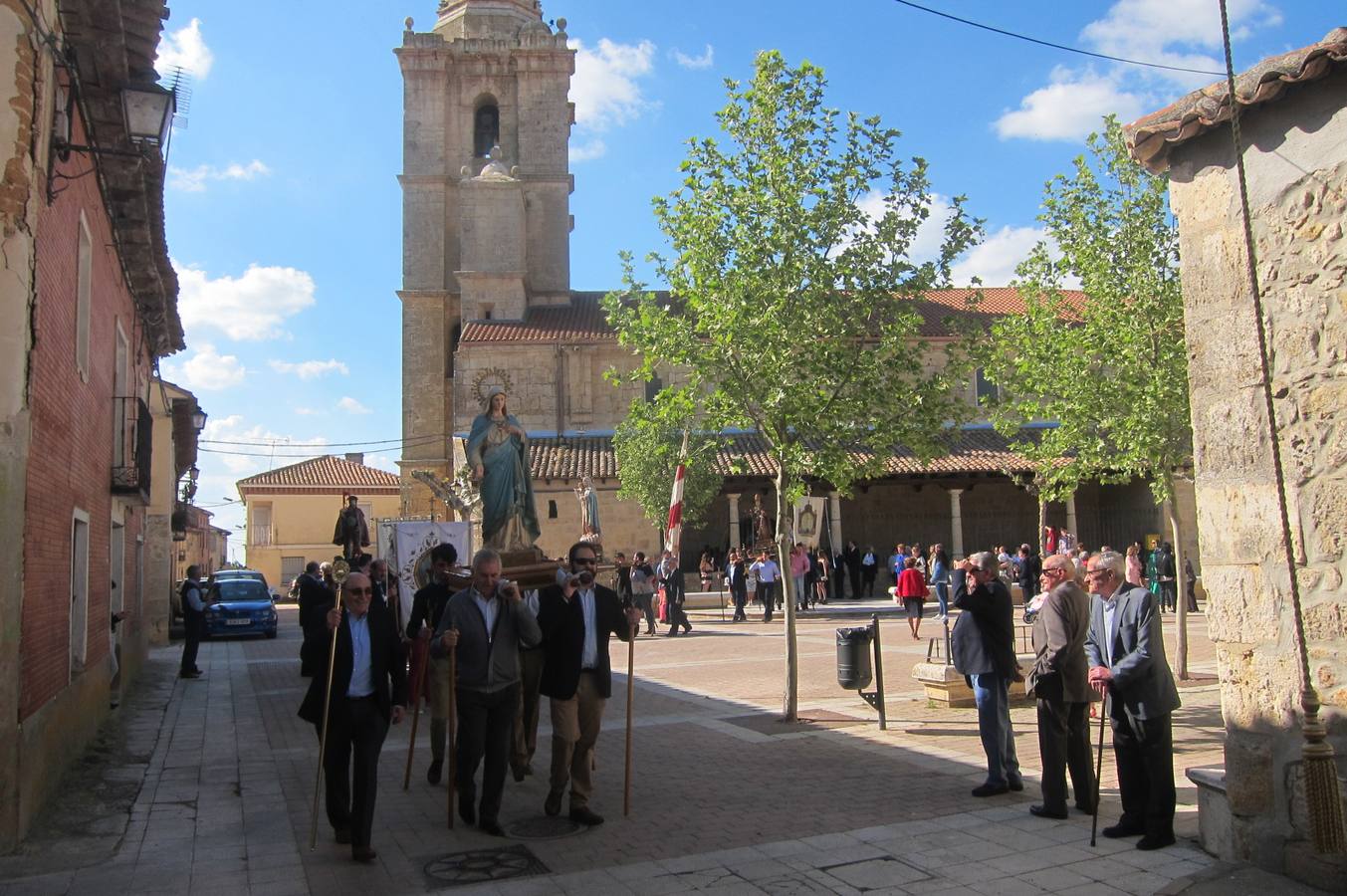 Fotos: Rogativa ante la Virgen del Rosario en Castromonte