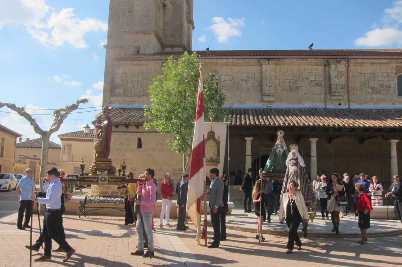 Fotos: Rogativa ante la Virgen del Rosario en Castromonte