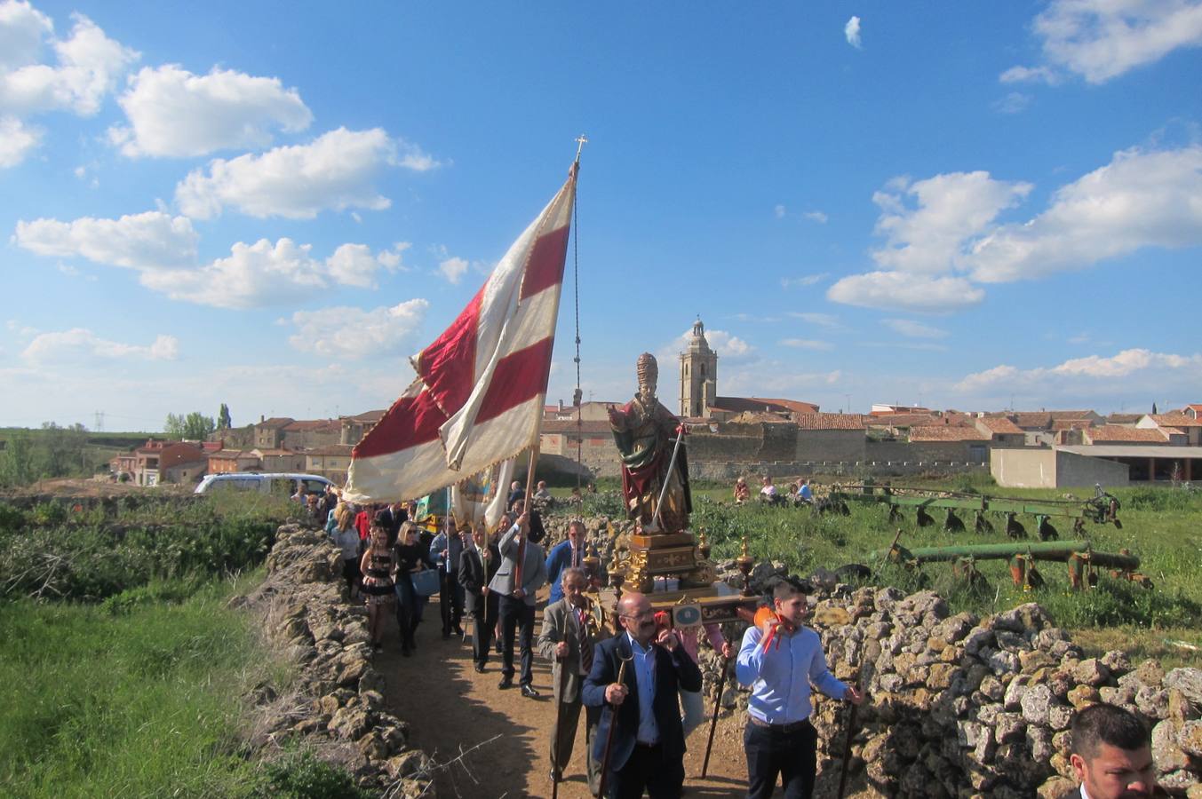 Fotos: Rogativa ante la Virgen del Rosario en Castromonte