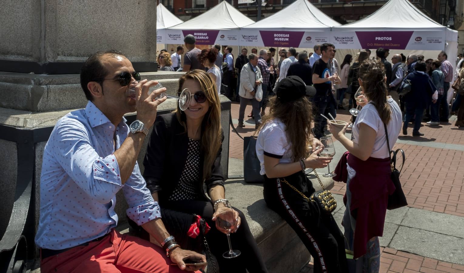 Fotos: Cata del sábado por la mañana en la feria &#039;Valladolid, Plaza Mayor del Vino&#039;