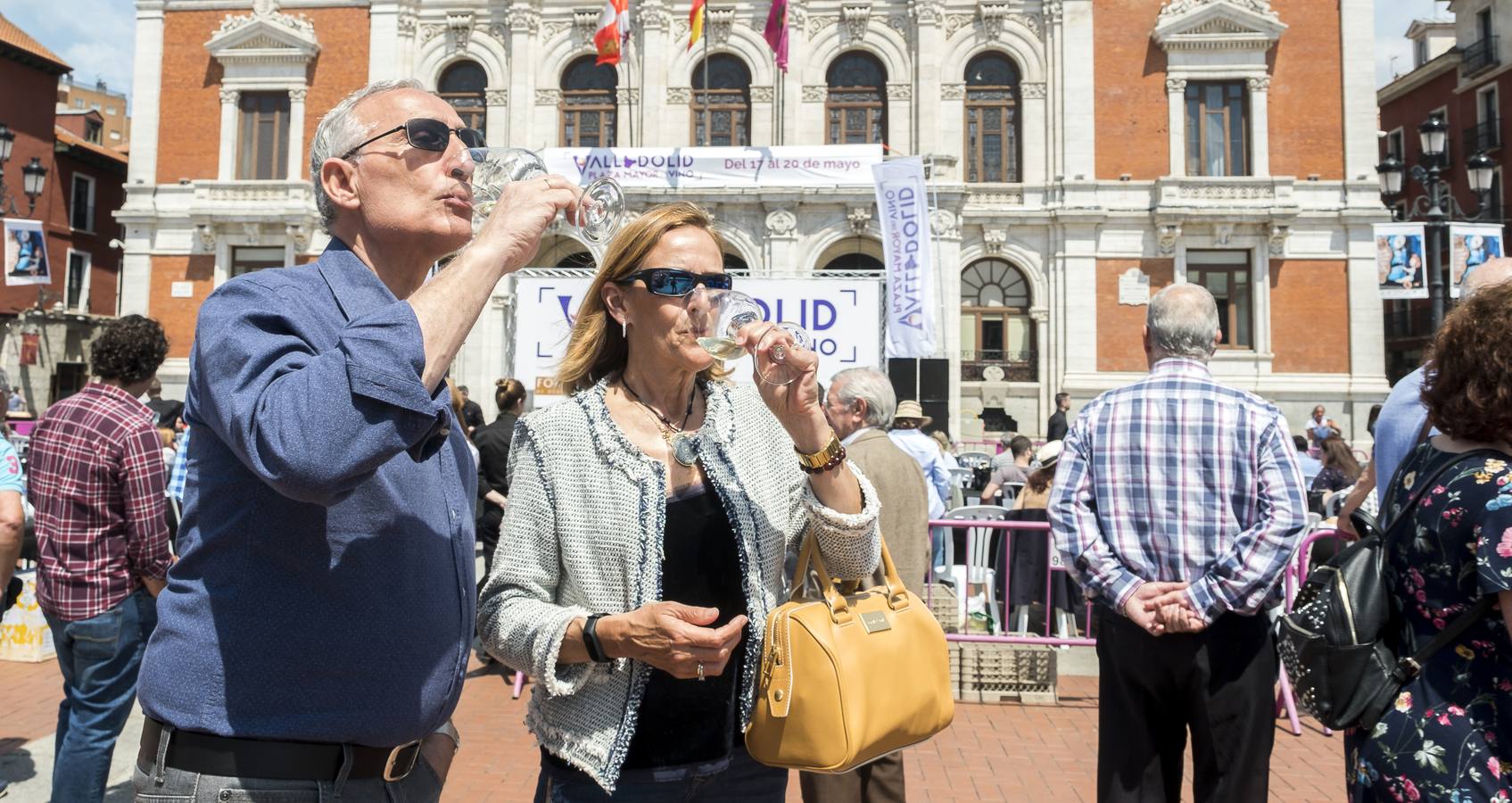 Fotos: Cata del sábado por la mañana en la feria &#039;Valladolid, Plaza Mayor del Vino&#039;