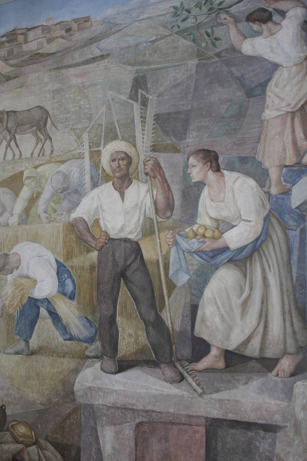 Fotos: Así es la alegoría del trabajo, de Germán Calvo