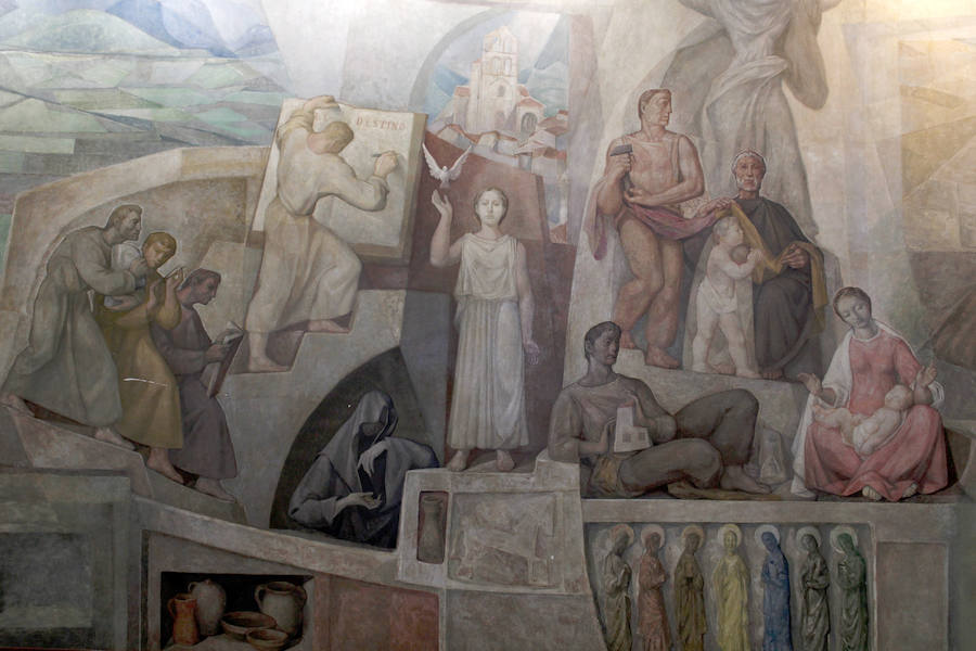 Fotos: Así es la alegoría del trabajo, de Germán Calvo