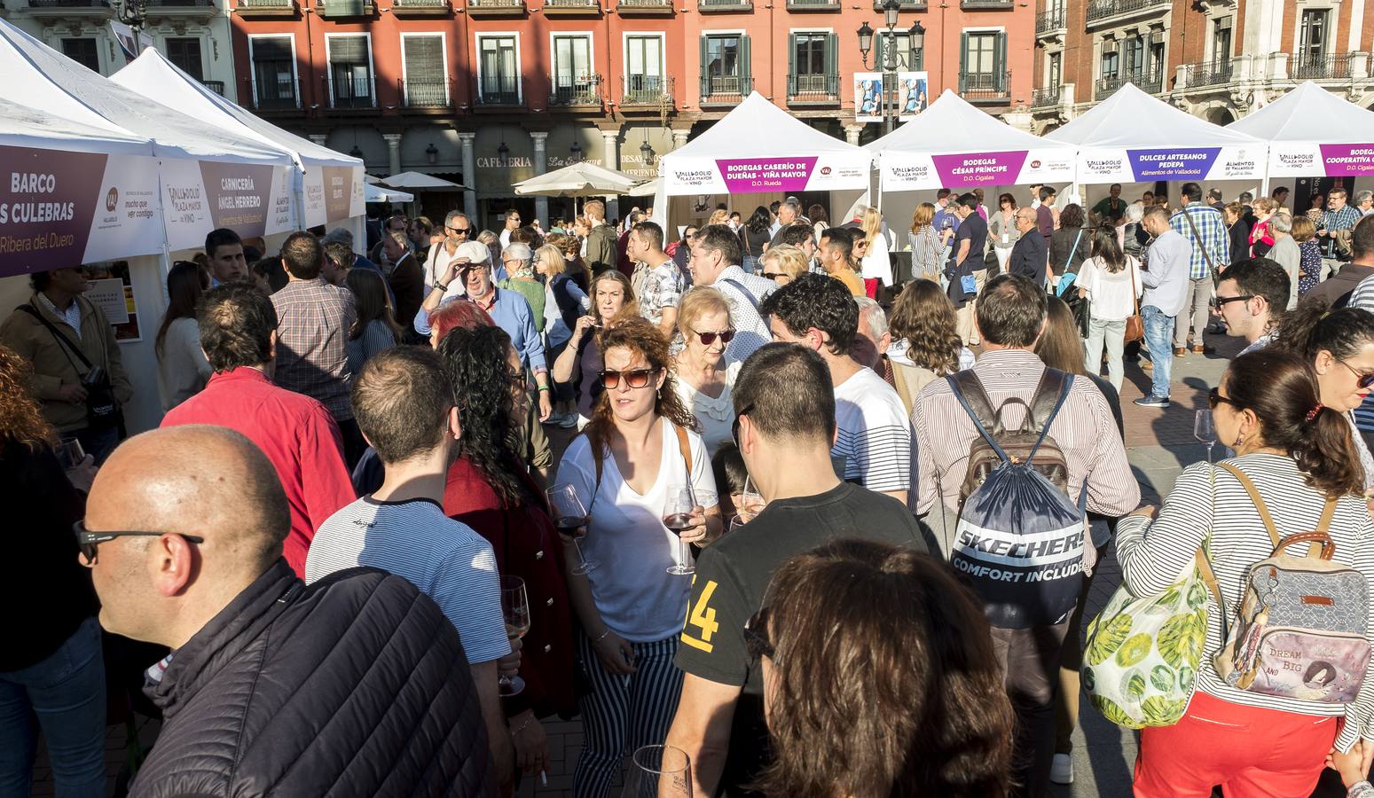 Fotos: Jornada del sábado por la tarde en la feria &#039;Valladolid, Plaza Mayor del Vino&#039;