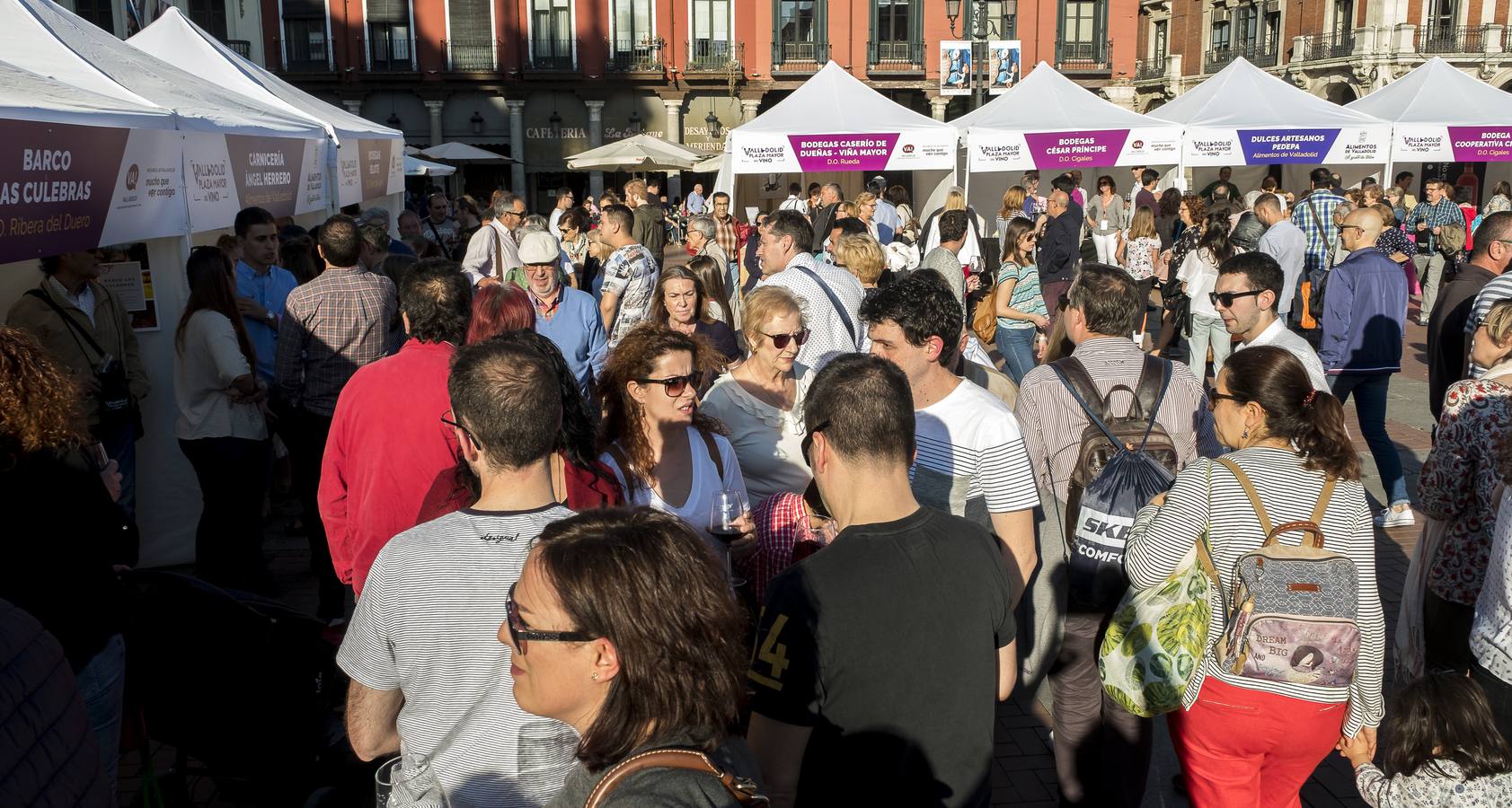 Fotos: Jornada del sábado por la tarde en la feria &#039;Valladolid, Plaza Mayor del Vino&#039;