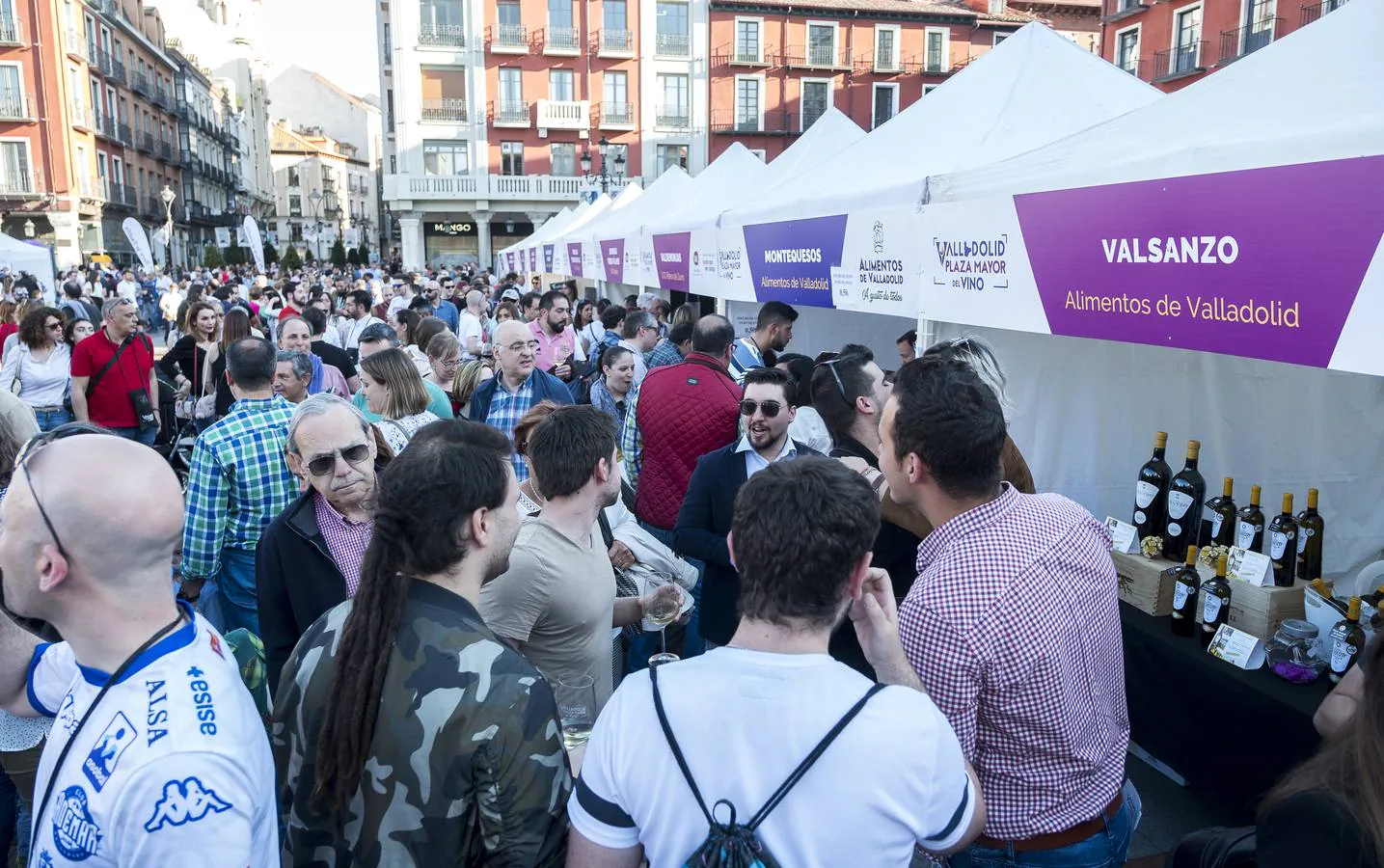 Fotos: Jornada del sábado por la tarde en la feria &#039;Valladolid, Plaza Mayor del Vino&#039;