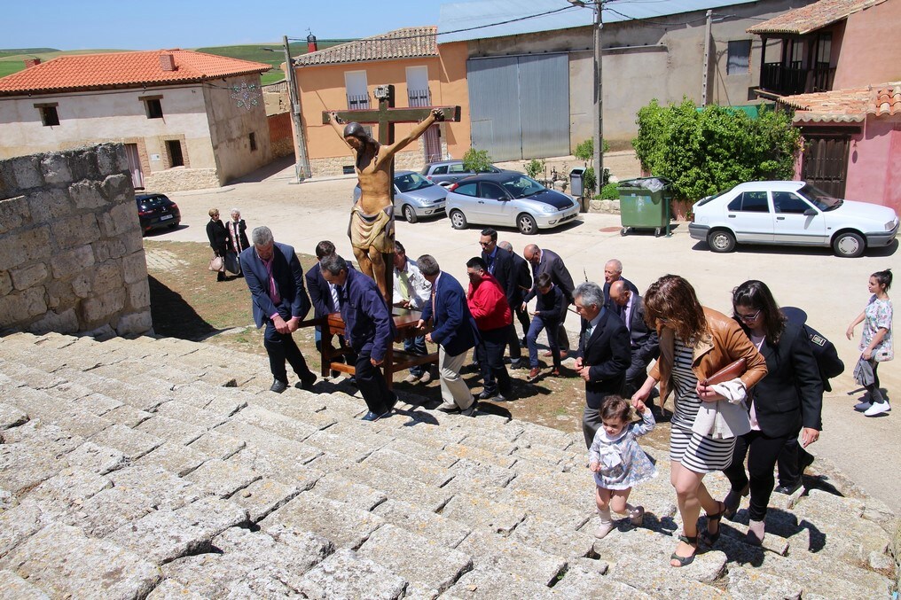 Fotos: Procesión del Cristo de las Aguas en Palacios de Campos