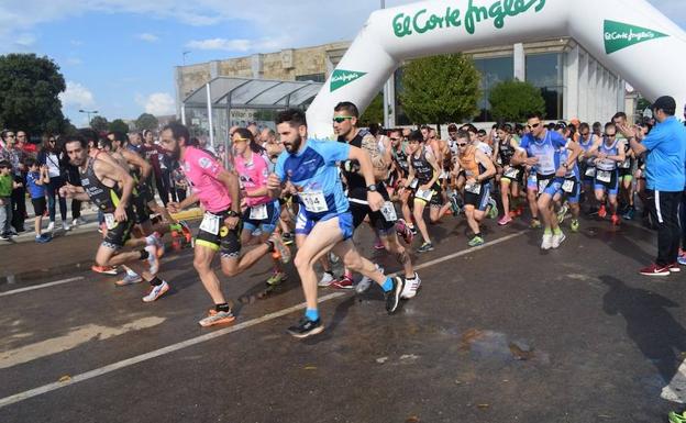 Los duatletas toman la salida en Villares de la Reina