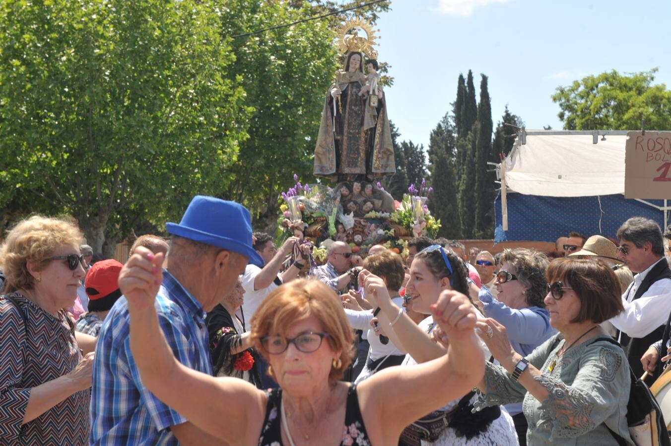 Fotos: Romería de la Virgen del Carmen de Extramuros en Valladolid