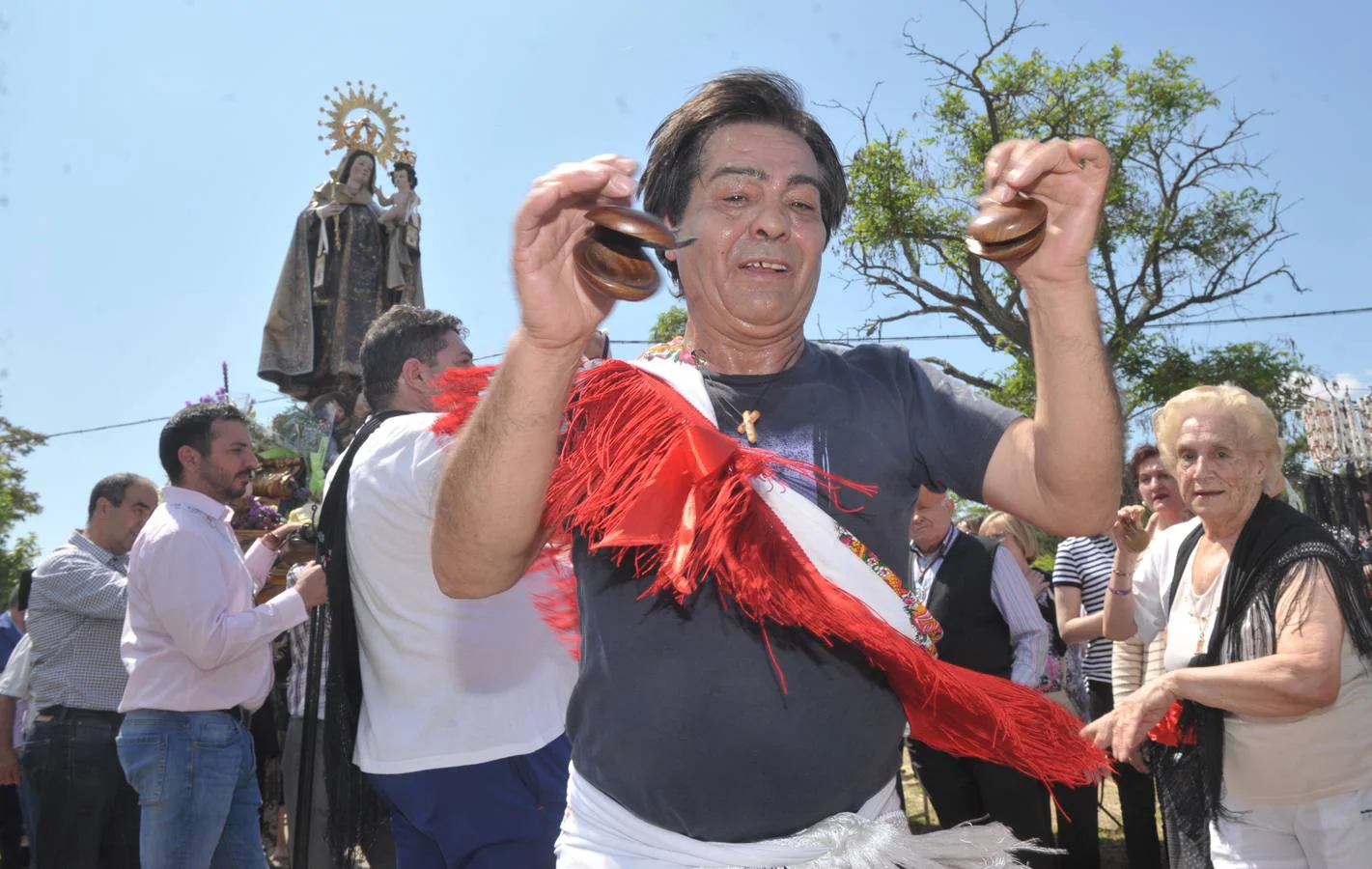 Fotos: Romería de la Virgen del Carmen de Extramuros en Valladolid