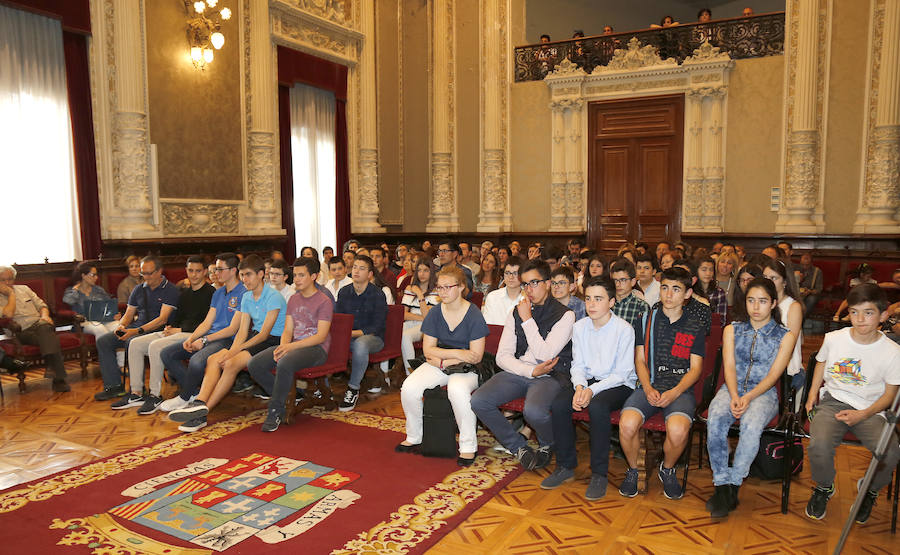 Fotos: Entrega de premios de la Olimpiada de Matemáticas