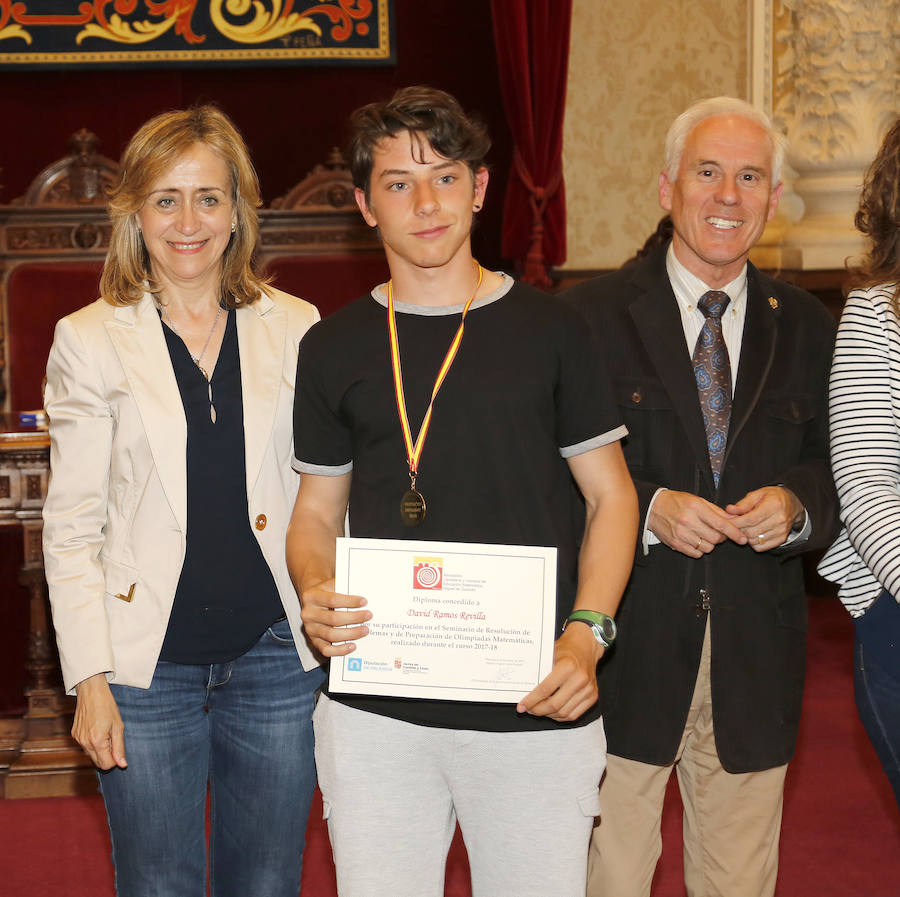 Fotos: Entrega de premios de la Olimpiada de Matemáticas
