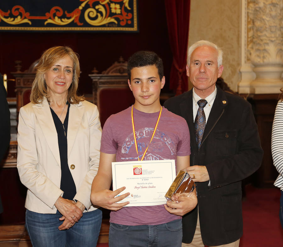 Fotos: Entrega de premios de la Olimpiada de Matemáticas