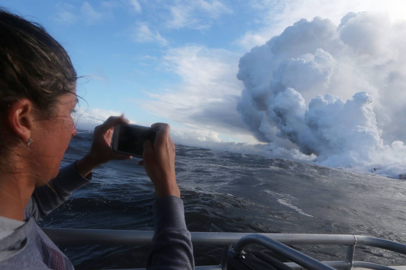 Fotos: Las impresionantes imágenes de la erupción del volcán Kilauea de Hawái