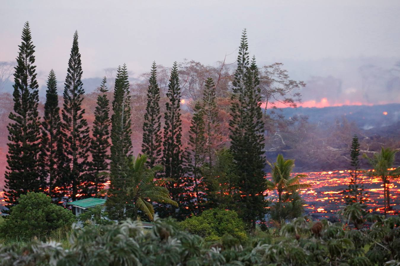 Fotos: Las impresionantes imágenes de la erupción del volcán Kilauea de Hawái