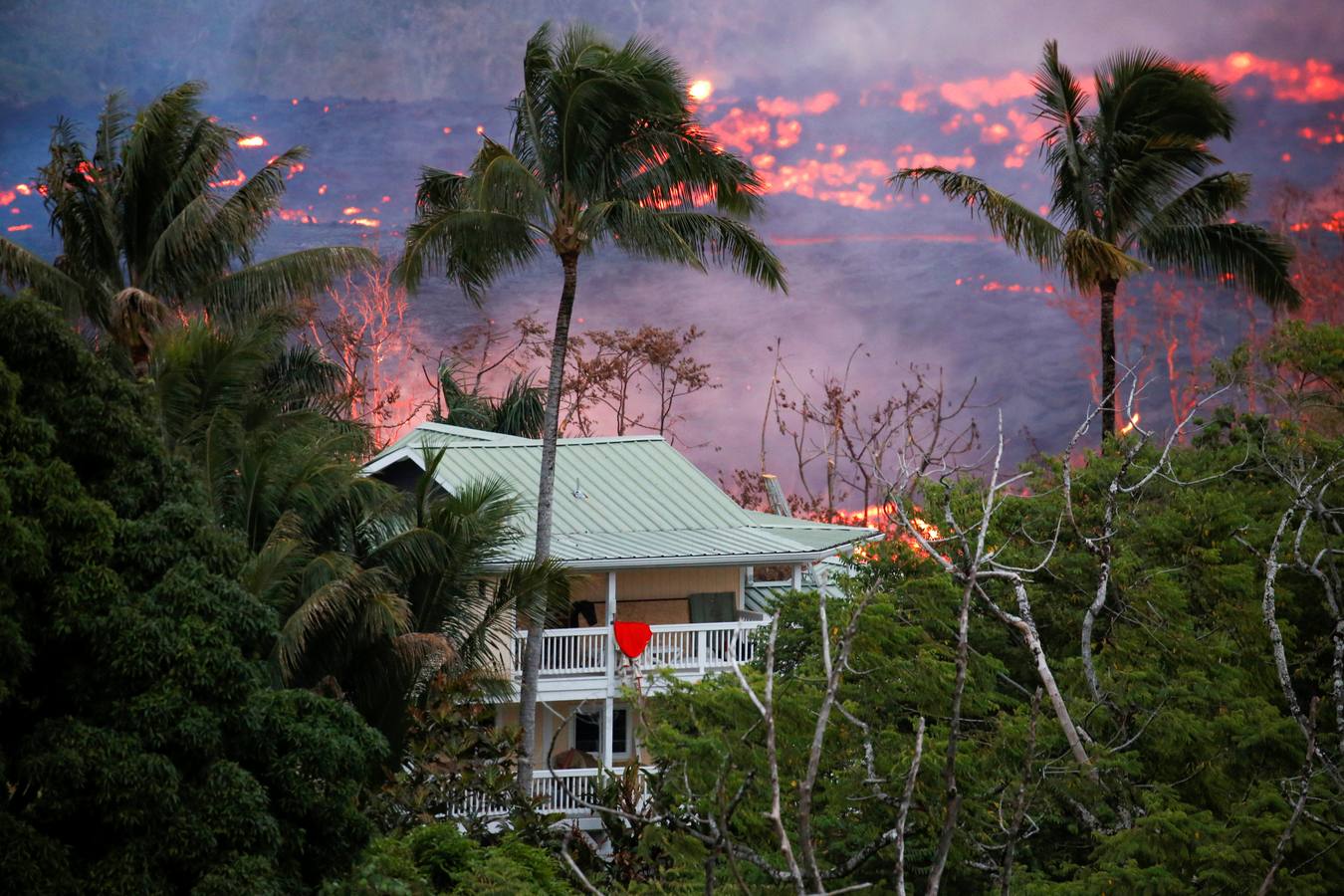 Fotos: Las impresionantes imágenes de la erupción del volcán Kilauea de Hawái