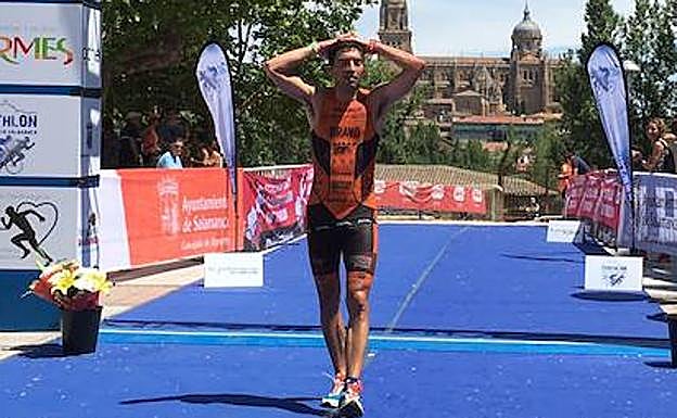 Alberto Bravo, en una prueba anterior. 