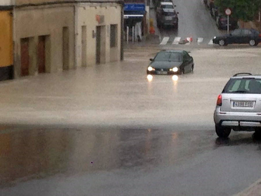 Fotos: Tromba de agua en Cuéllar