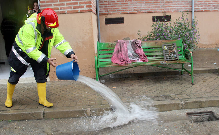 Fotos: Tromba de agua en Cuéllar