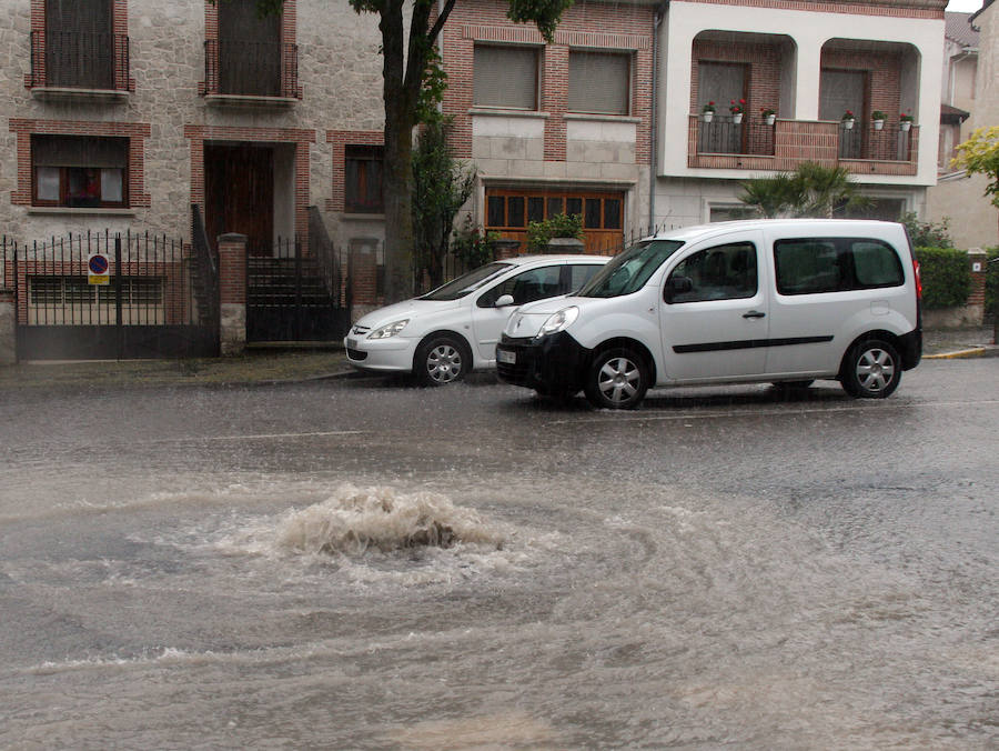 Fotos: Tromba de agua en Cuéllar