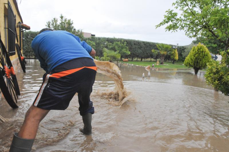 Inundaciones en Viana de Cega (Valladolid)