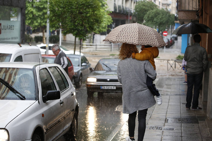 Fotos: Una tromba de agua anega Salamanca