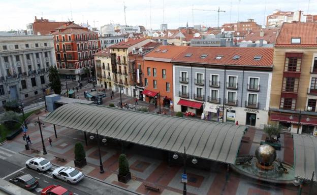 La cubierta de la marquesina de la Plaza de España será un techo vegetal.