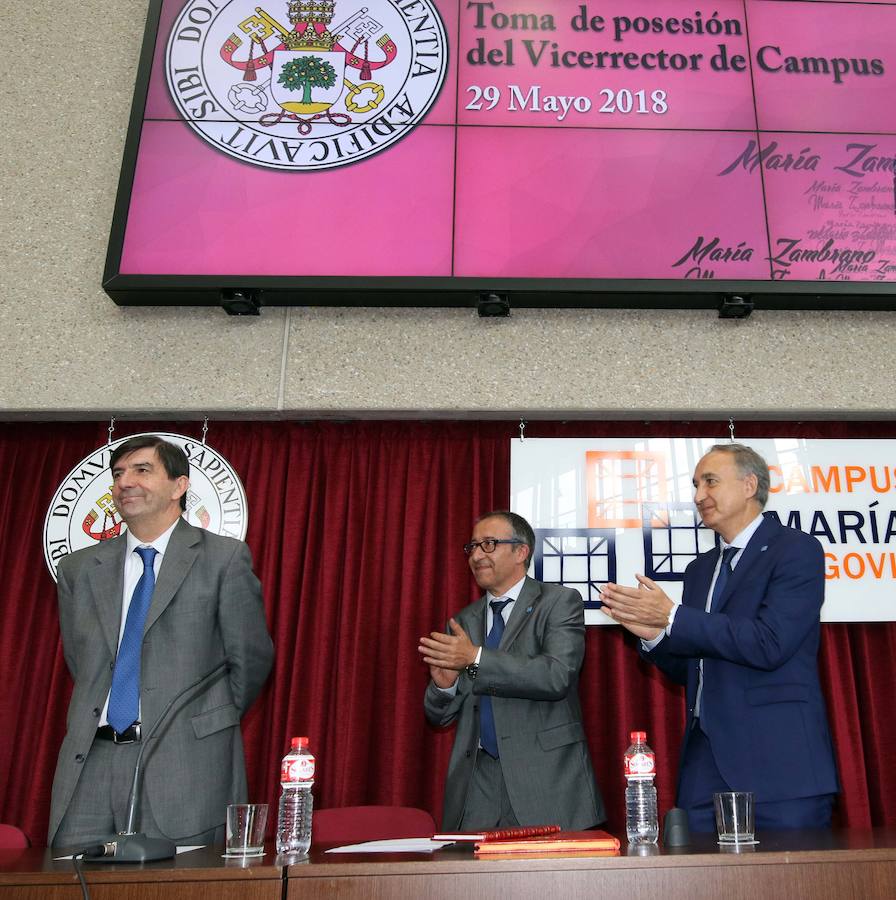 Fotos: Agustín García Matilla toma posesión como vicerrector del Campus de la UVA en Segovia