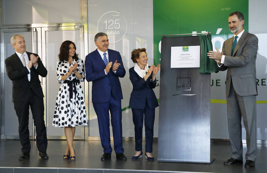 Fotos: Felipe VI visita Gullón en su 125 aniversario