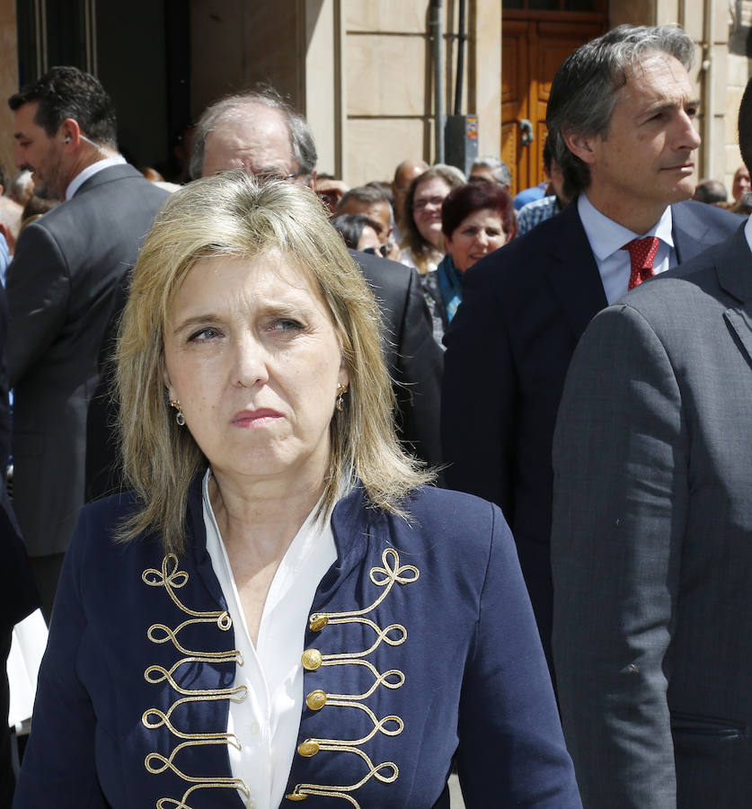 Fotos: El Rey, recibido en Aguilar (2/2)