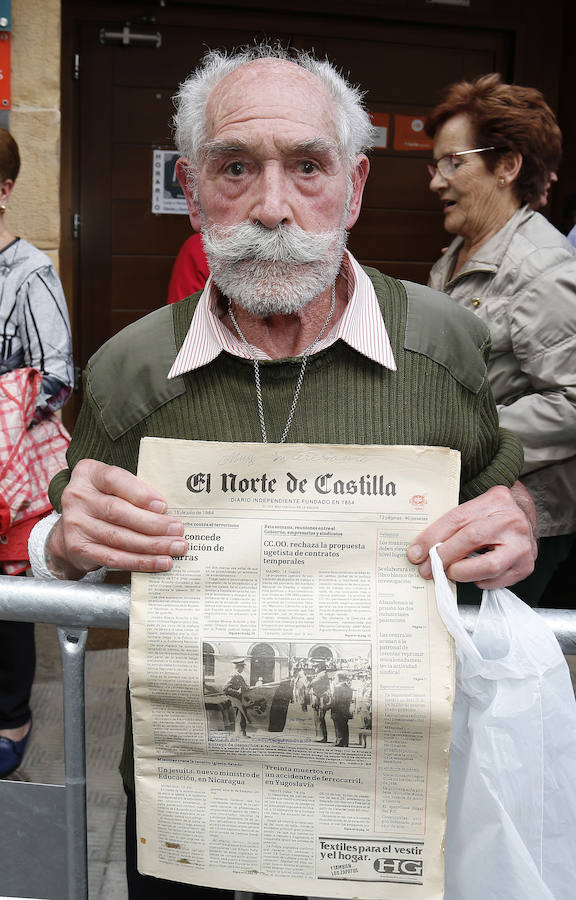 Fotos: El Rey, recibido en Aguilar (2/2)