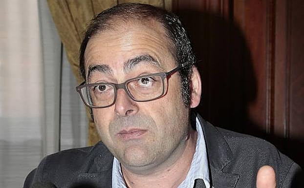 Juan Cruz Vidal, en un pleno de la Diputación.