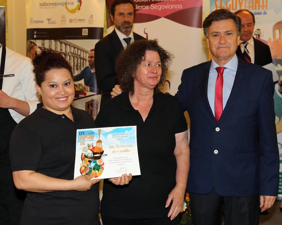 Fotos: Inauguración de la Semana de Cocina Segoviana