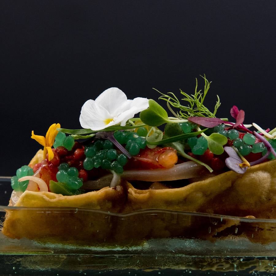 Caroba. Ceviche de cangrejo. 