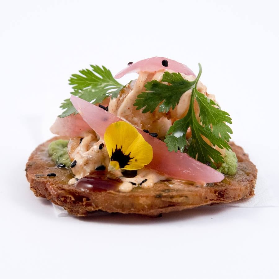 Taberna Wabi Sabi. Konnichiwa míster Camarón. 