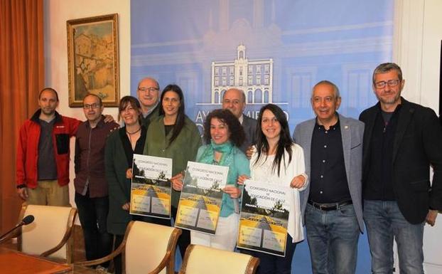 Presentación del Congreso Nacional de Educación de Calle, en el Ayuntamiento de Zamora. 