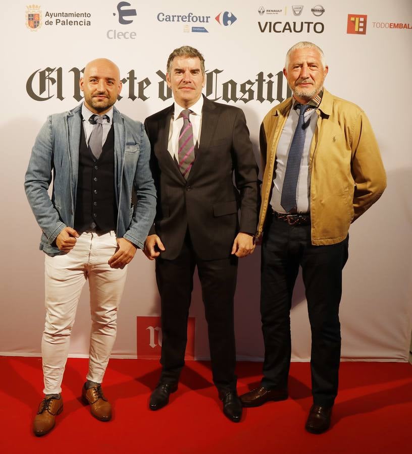 Daniel Fernández, Benjamín Castro y Valentín Martínez.