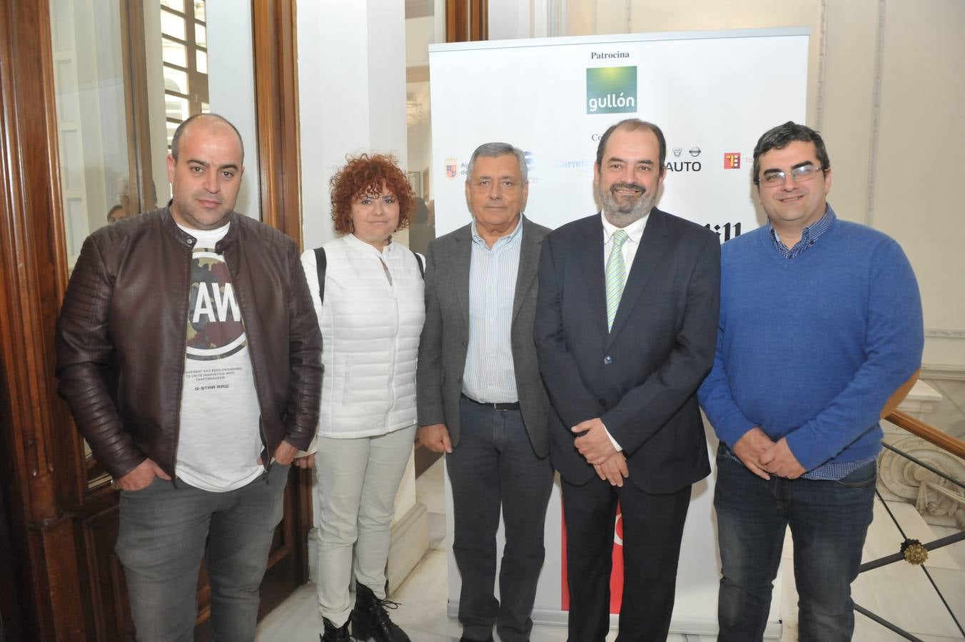 Mariano Calle, Inmaculada Malanda, Fernando Martínez, Jaime Rojas y Carlos Rojas.