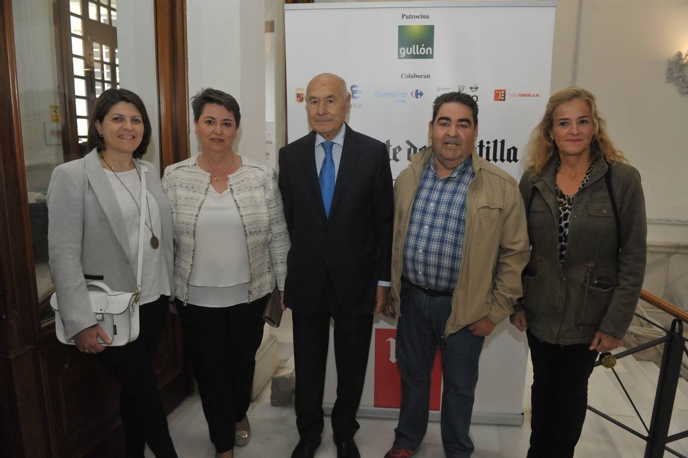 Esther Báscones, Rebeca Pérez, Vicente Villagrá, Juanjo Ruiz y Sonia Pascual.