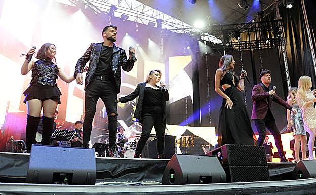 Concierto de Operación Triunfo en Valladolid.