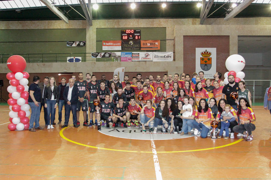 Los equipos del equipo organizador del torneo se imponen a Villares (chicos) y Aldeatejada (chicas) en las finales