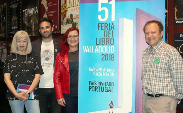 Clara Grima, Santiago García Cremada, Inés Rodríguez y Alfonso Jesús Población. 