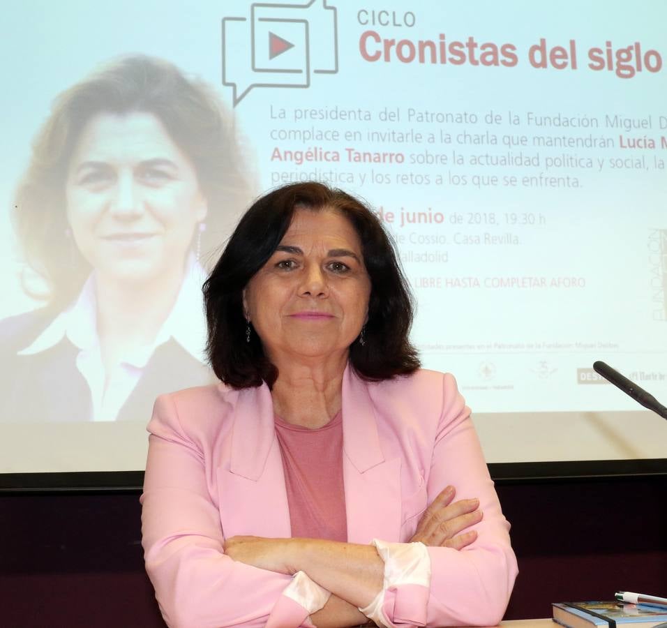 La periodista zamorana repasa la actualidad política en el ciclo y subraya que «es la fortaleza del Estado» la que no permite que haya partidos corruptos 