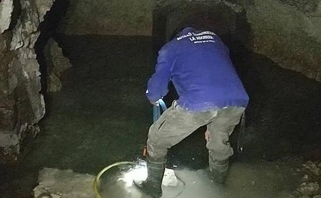 Las lluvias provocan derrumbes e inundaciones en las bodegas tradicionales de Moradillo