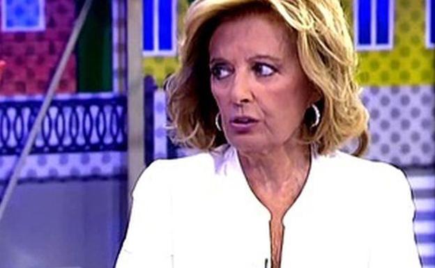María Teresa Campos en 'Sálvame'. 
