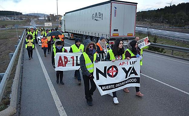 Imagen de una de las últimas movilizaciones de la Plataforma.