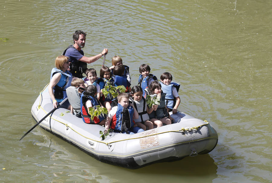 Fotos: Descenso por el río Carrión de los alumnos del Jorge Manrique