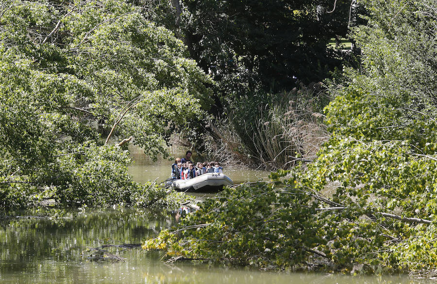 Fotos: Descenso por el río Carrión de los alumnos del Jorge Manrique